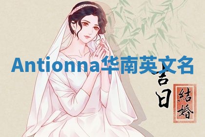 Antionna华南英文名