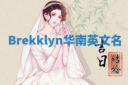 Brekklyn华南英文名
