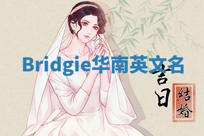 Bridgie华南英文名