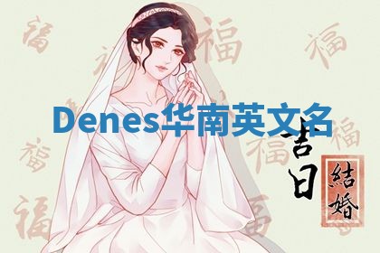 Denes华南英文名