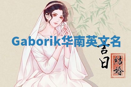 Gaborik华南英文名