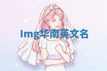 Img华南英文名