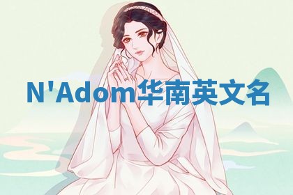N'Adom华南英文名