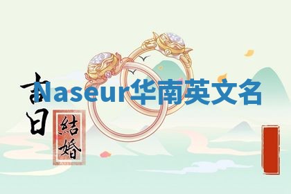 Naseur华南英文名