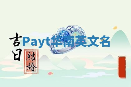 Payt华南英文名 Payt华南英文名