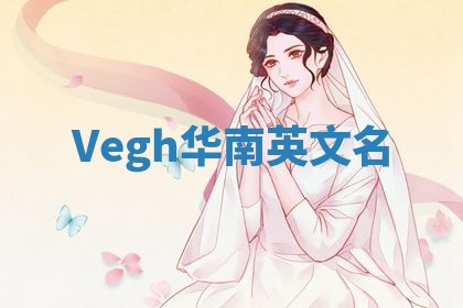 Vegh华南英文名