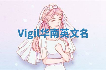 Vigil华南英文名