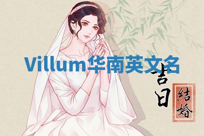 Villum华南英文名