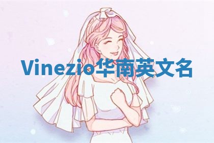 Vinezio华南英文名