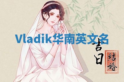 Vladik华南英文名